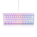 60% RGB Illuminated Gaming Keyboard - Compact Gaming Keybaord with Backlighting for Fast Play