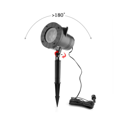 Waterproof LED Laser Projector Light – Outdoor Garden & Party Decor