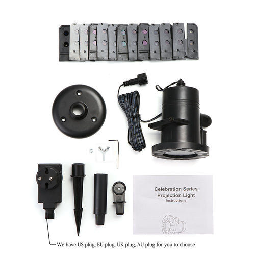 Waterproof LED Laser Projector Light – Outdoor Garden & Party Decor